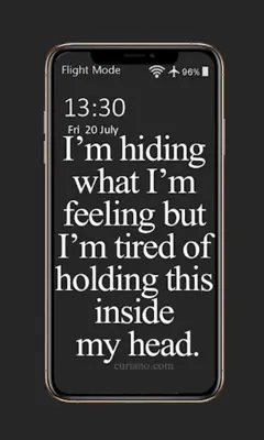 Depression Wallpaper android App screenshot 1